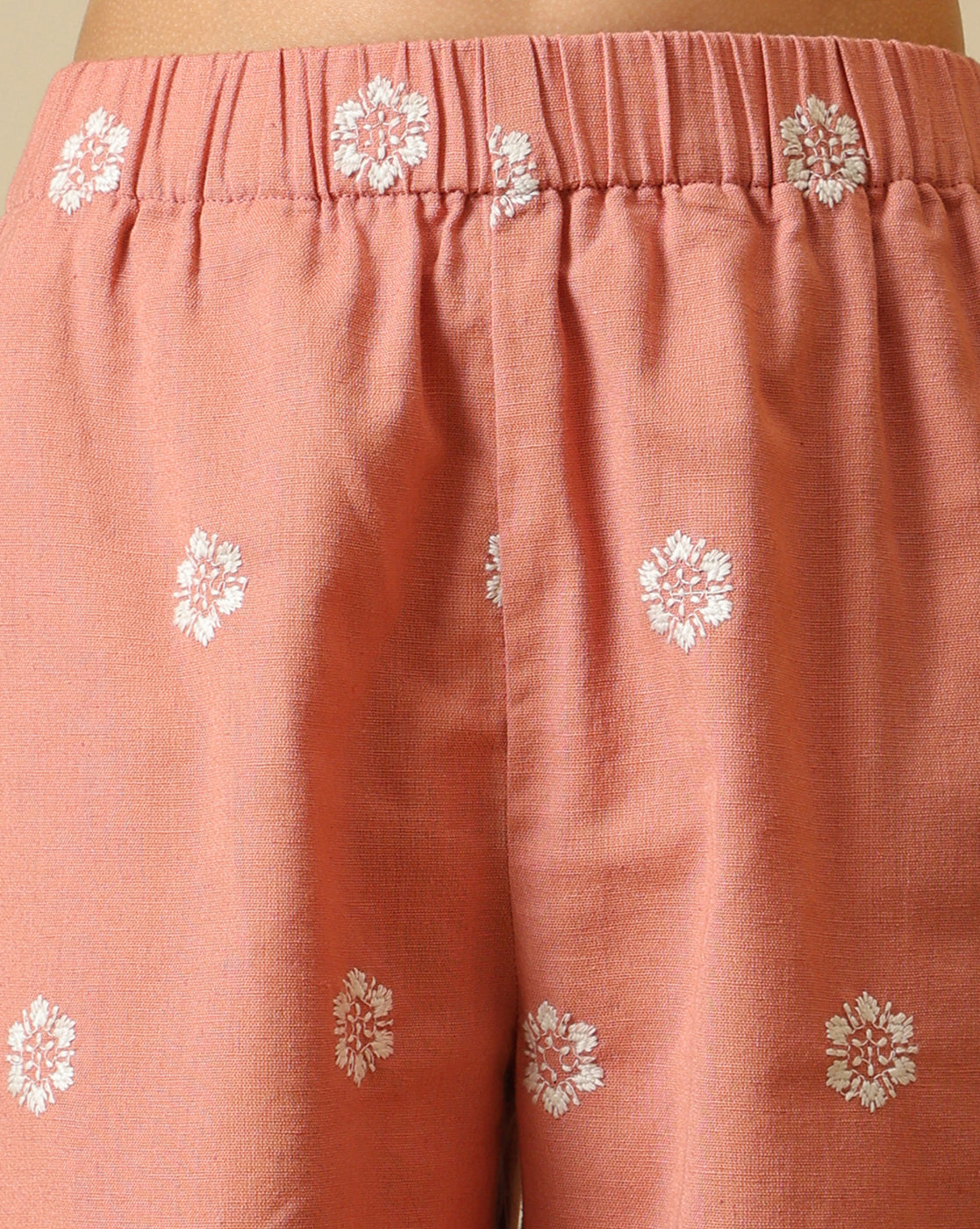 Girls Embroidered Two Piece Set