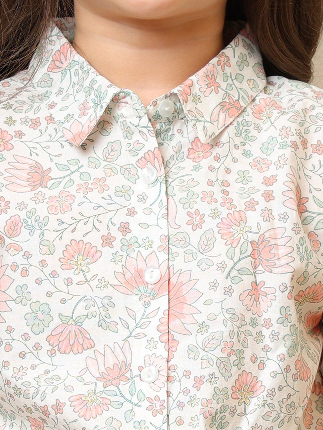 Girls Floral Everyday Blouse