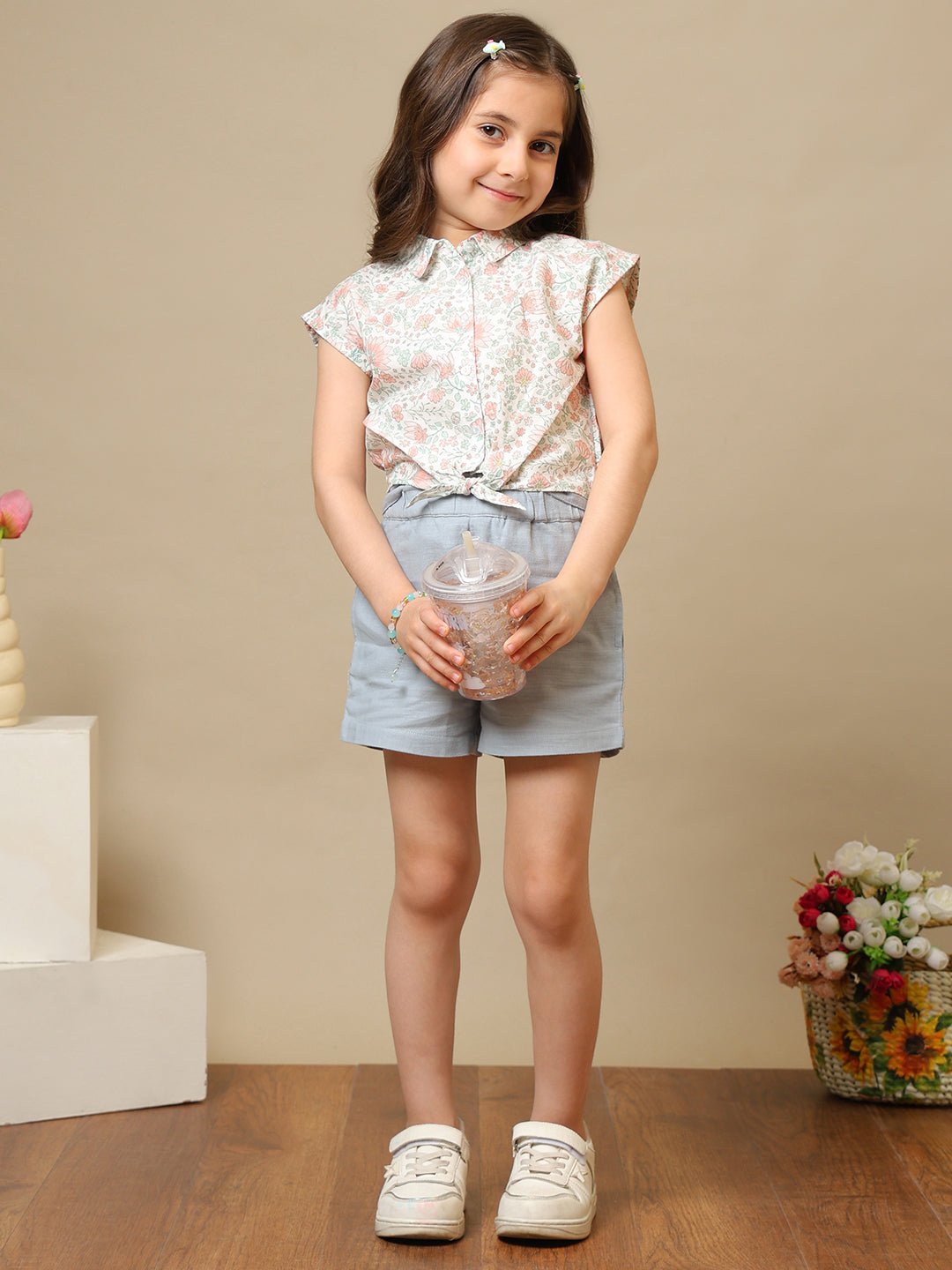 Girls Floral Everyday Blouse