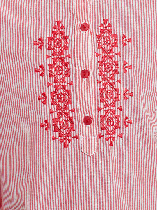Girls Pink Decorative Top