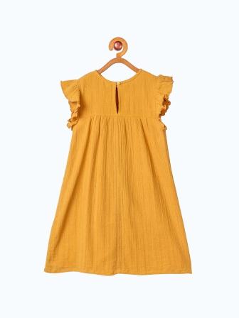 Girls Floral Flared Frock