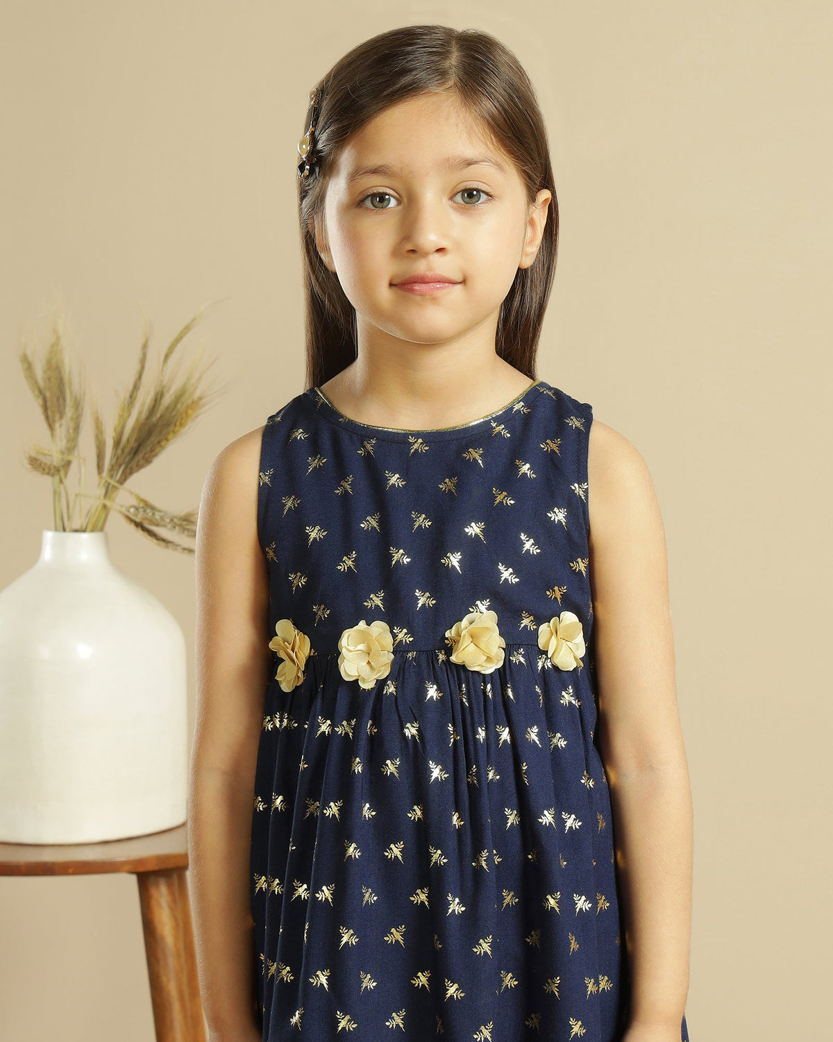 Girls Floral Princess Frock