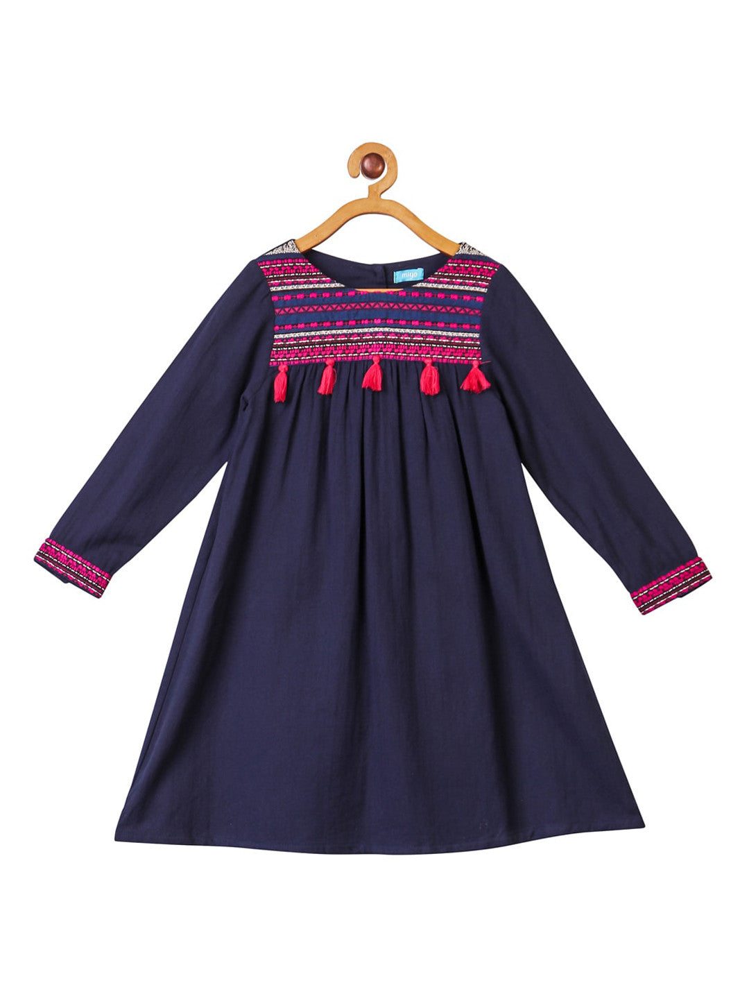 Girls Floral Flared Frock