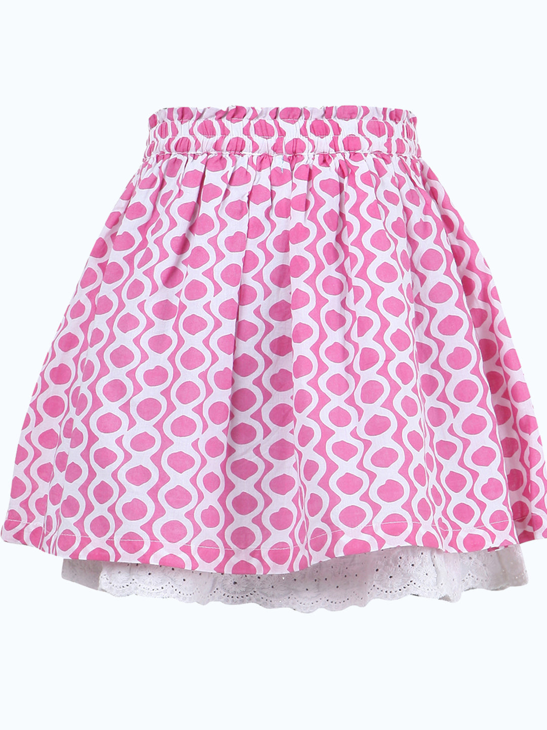 Girls Printed Swing Skirt